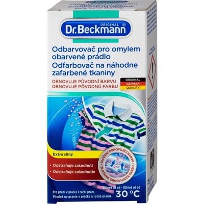 Dr.Beckmann odbarvovač na omylem obarvené prádlo 75 g – Zboží Dáma