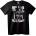 NOONEBRAND Тениска с фитнес скелет - 2XL, White