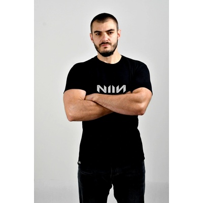 NIIN funkčné tričko Black Nexus čierna sýta
