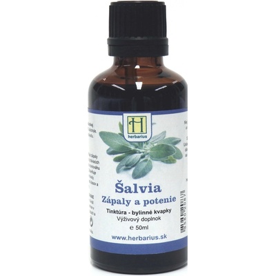 Herbárius Šalvia lekárska tinktúra 50 ml