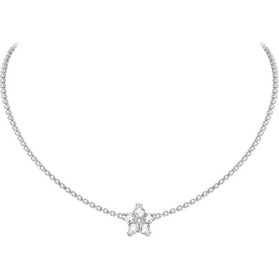 JAY Náhrdelník se zirkonovými hvězdami JAY-9039-ZS56135 Stříbrná