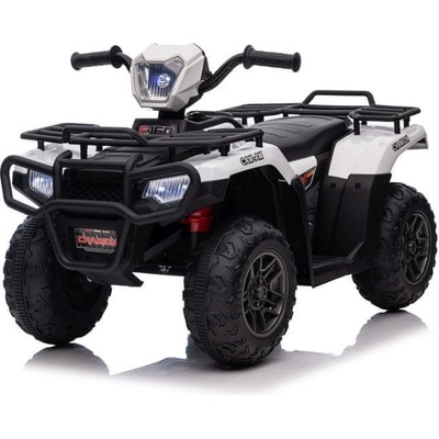 mamido Detská elektrická štvorkolka Superme biela