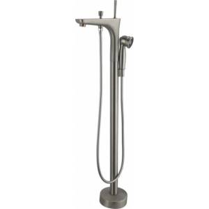 Inter Ceramic Стоящ смесител за вана ICL 8913, месинг, хром, с шлаух и слушалка, 94.3x21см (8913)