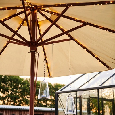 Sirius LED solární řetěz Knirke Solar Parasol 8 x 2 m 30881