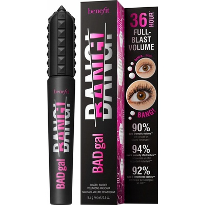 Benefit Bad Gal BANG! vodeodolná objemová riasenka Intense Pitch Black 8,5 g