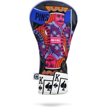 Pins & Aces King of Spades Driver Headcover fialová