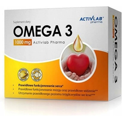 Activlab Pharma Omega-3 1000 mg 60 kapsúl