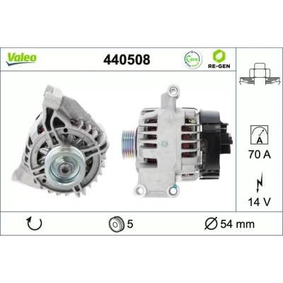 VALEO Alternátor VA 440508