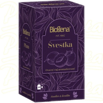 Biogena Traditional Švestka porcovaný ovocný čaj 20 x 2 g