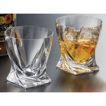 Crystalite Bohemia Sklenice na whisky quadro 6 x 340 ml