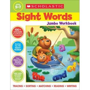 Scholastic Sight Words Jumbo Workbook | Scholastic (ISBN: 9781338739343)
