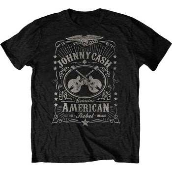 Johnny Cash Риза American Rebel 2 Unisex Black XL (JCTS11MB04)