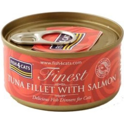 Fish4Cats Finest Tuniak s lososom 70 g