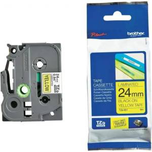 BROTHER ТИП TZ - 24 mm BLACK ON YELLOW TAPE - P№TZE651 (P№TZE651)