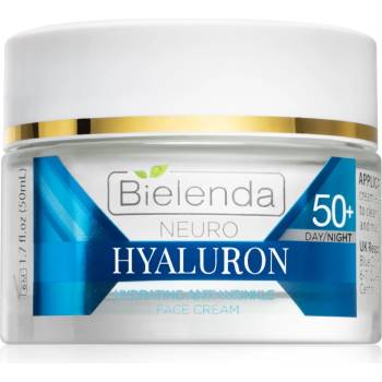 Bielenda Neuro Hyaluron хидратиращ крем за лице дневен и нощен 50+ 50ml