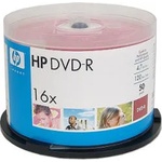 HP DVD-R 4.7Gb 16X - шпиндел 50бр.