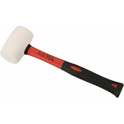 Sixtol Gumová palička TPR HAMMER 450 biela, 33 cm