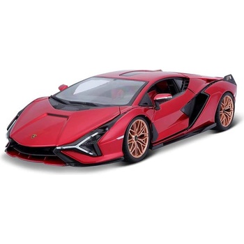 Bburago Bburago 1: 18 TOP Lamborghini Sián FKP 37 Червен
