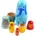 Bigjigs Toys - Дървени матрьошки - Животните от джунглата (T0533)