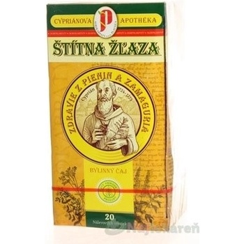 Agrokarpaty CYPRIÁ ŠTÍTNA ŽĽAZA bylinný čaj čistý prírodný produkt 20 x 2 g
