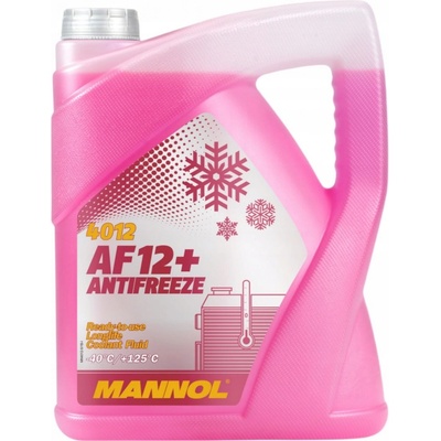 Mannol Antifreeze AF12+ -40°C 5 l – Zbozi.Blesk.cz