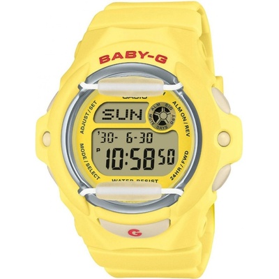 Casio BG-169CH-9 BABY-G | Дамски часовник с жълт каишка (2025)