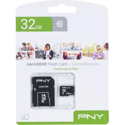 PNY MicroSDHC Class 10 32 GB SDU32G10PPL-GE