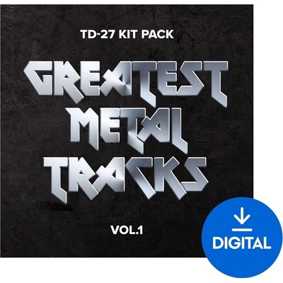 Roland TD-27 Kit Pack: Greatest Metal Tracks Vol. 1 (Дигитален продукт)
