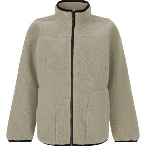 ZIG ZAG Детско поларено яке ZIG ZAG Kid's Root Teddy Fleece Jacket - Island Fossil - размер 140 (EU) (703-6927-0215)