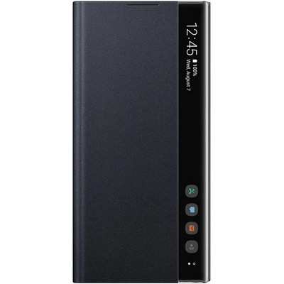 Samsung Ориrинален калъф Clear View за Samsung Galaxy Note 10 Plus - Черен