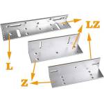 TTLock Комплект крепежни планки за магнитна брава ASD BG C-Lock (CNSC-plate)