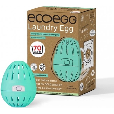 Ecoegg pracie vajíčko na 70 praní s vôňou tropický vánok detox tableta držiak na vajíčko