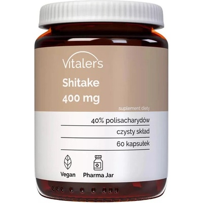 Vitaler's Шийтаке 400 mg 60 капсули | Vitalers (406729 (VIT-0672) VIT)