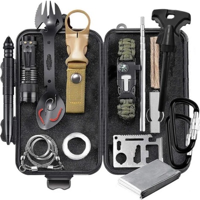 IZMAEL Survival Kit Typ4 Černá 10 cm