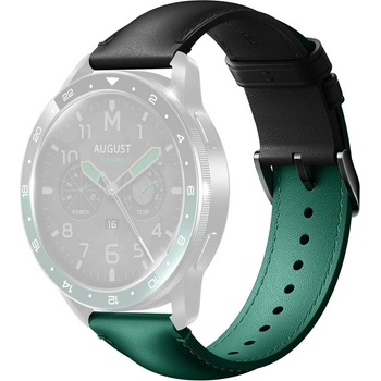 Xiaomi Каишка Xiaomi Watch Strap - Dual-Tone Ceramic Strap, за смарт часовник Xiaomi Watch S3, TPU, черно-зелена (BHR7893GL)