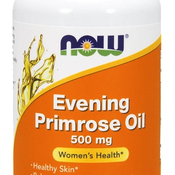 NOW Хранителна добавка масло от Вечерна иглика 500мг, Now Foods Evening Primrose Oil 500 mg 100 Softgels