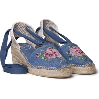 TONI PONS Venecia Wedge Espadrilles - Blue (Denim)