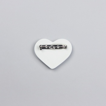 StehlikDesign brož Srdce Folklor modré 0172