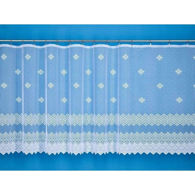 Škodák Žakárová záclona - ornamenty - vzor 3653