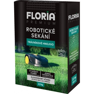 FLORIA Premium Trávníkové hnojivo 2,5 kg