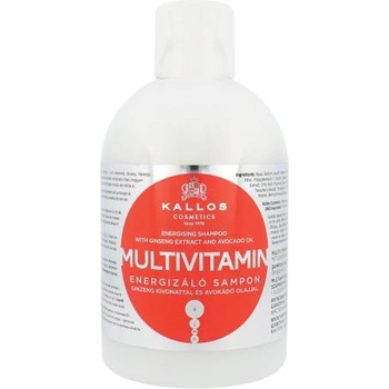 Image 1 of Kallos Multivitamin 1000 ml шампоан за сухи и изтощени коси за жени