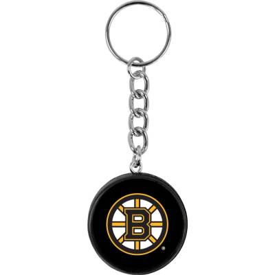 Přívěsek na klíče Inglasco Sherwood NHL Boston Bruins minipuk 771249539018 – Zboží Mobilmania