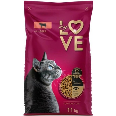 MY LOVE s hovädzím mäsom 0,9 kg