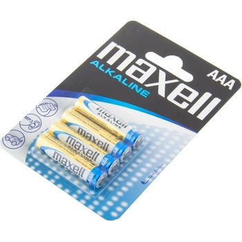 Image 1 of Maxell AAA Alkaline LR03 (4) 723671.04