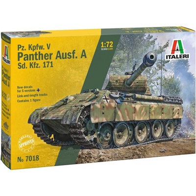 Italeri Sd.Kfz. 171 Pz.Kpfw. V Panther Ausf. A 7018 1:72