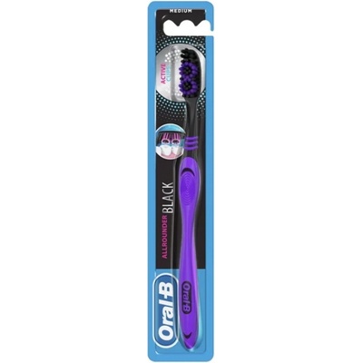 Oral-B Zubní kartáček Allrounder Black Střední