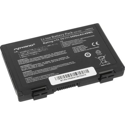 Movano Батерия за Asus A32 / F52 за серия F / K / P / X / Pro, 4400 mAh (BT/AS-K50)