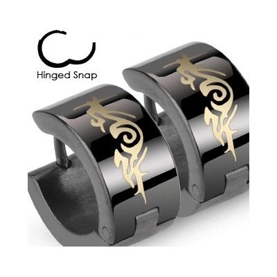 Marre náušnice chirurgická ocel ornament HWSE2134