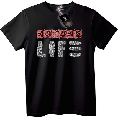 NOONEBRAND Тениска Никой Живот - 3XL, White