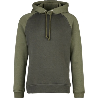 Stoic Детски вълнен пуловер Stoic Kid's MerinoFlatFleece240 SolbergSt. Hoody Merino hoodie - Olive Green / Dark Olive - размер 140 (EU) (704-5541-0214)